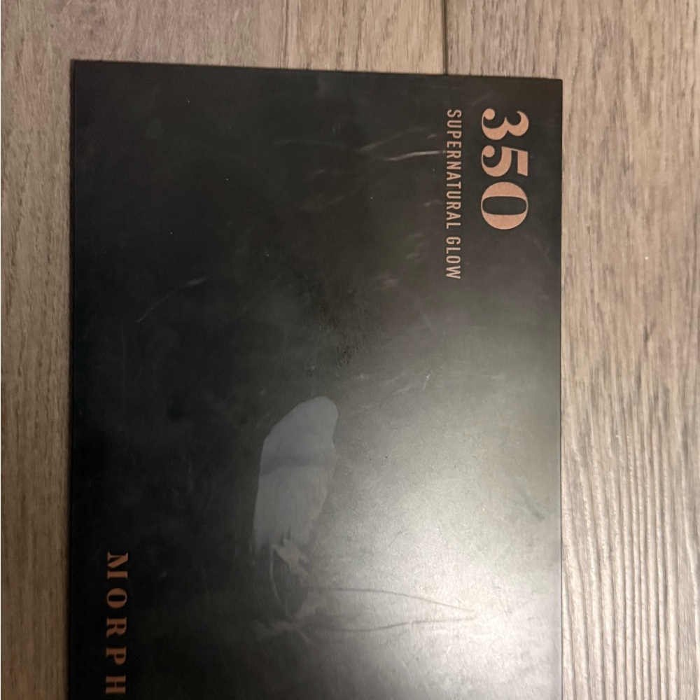 Morphe 350 Palette in Black and Gold